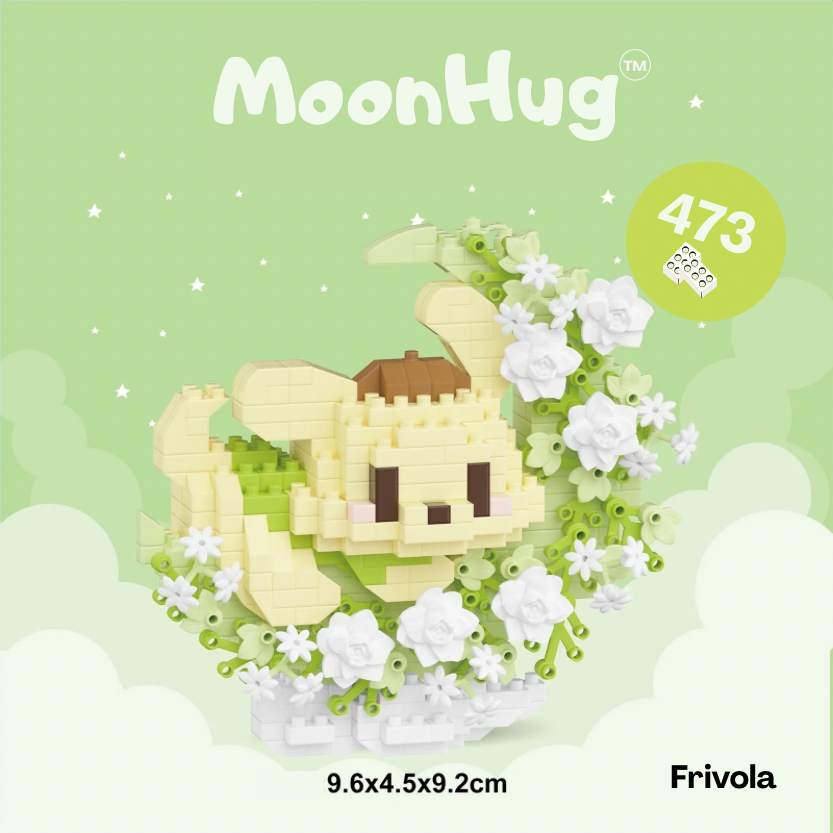 Micro Bouwblokjes Kawai MoonHug – Bouw je eigen beestje!