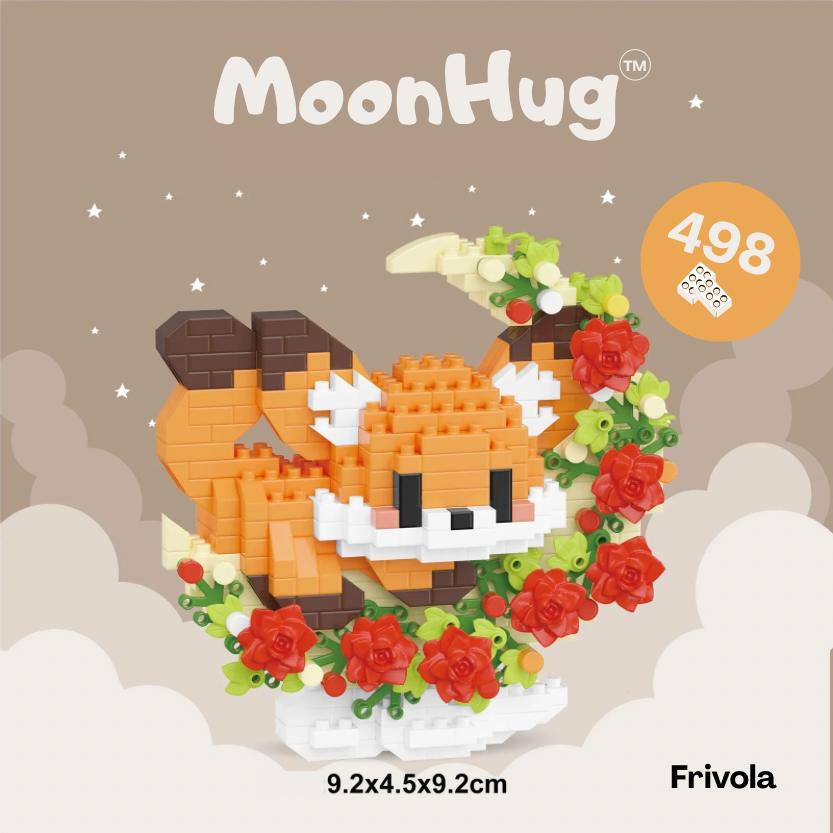 Micro Bouwblokjes Kawai MoonHug – Bouw je eigen beestje!