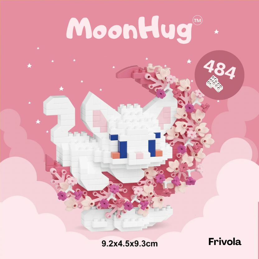 Micro Bouwblokjes Kawai MoonHug – Bouw je eigen beestje!