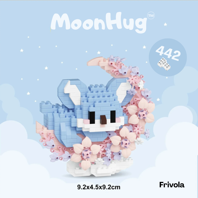 Micro Bouwblokjes Kawai MoonHug – Bouw je eigen beestje!