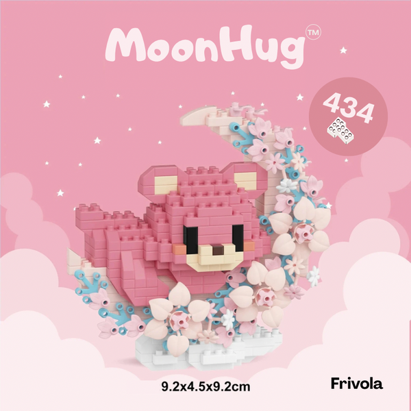 Micro Building Blocks Kawai MoonHug – Build your own animal!