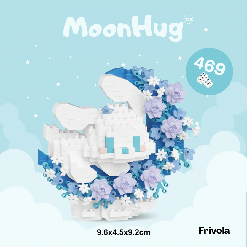 Micro Bouwblokjes Kawai MoonHug – Bouw je eigen beestje!
