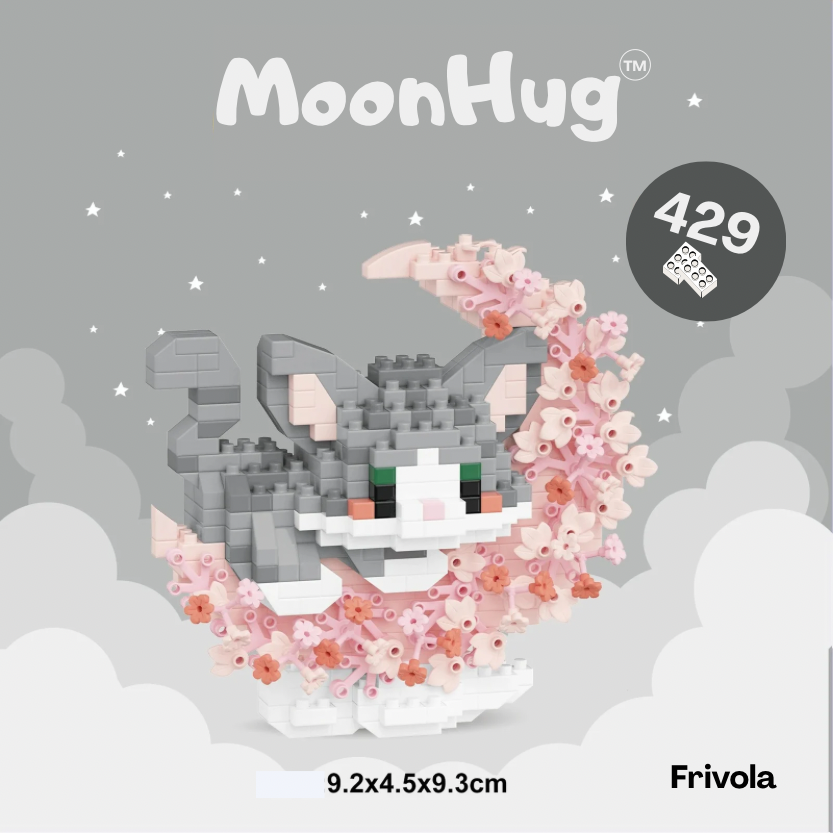 Micro Bouwblokjes Kawai MoonHug – Bouw je eigen beestje!