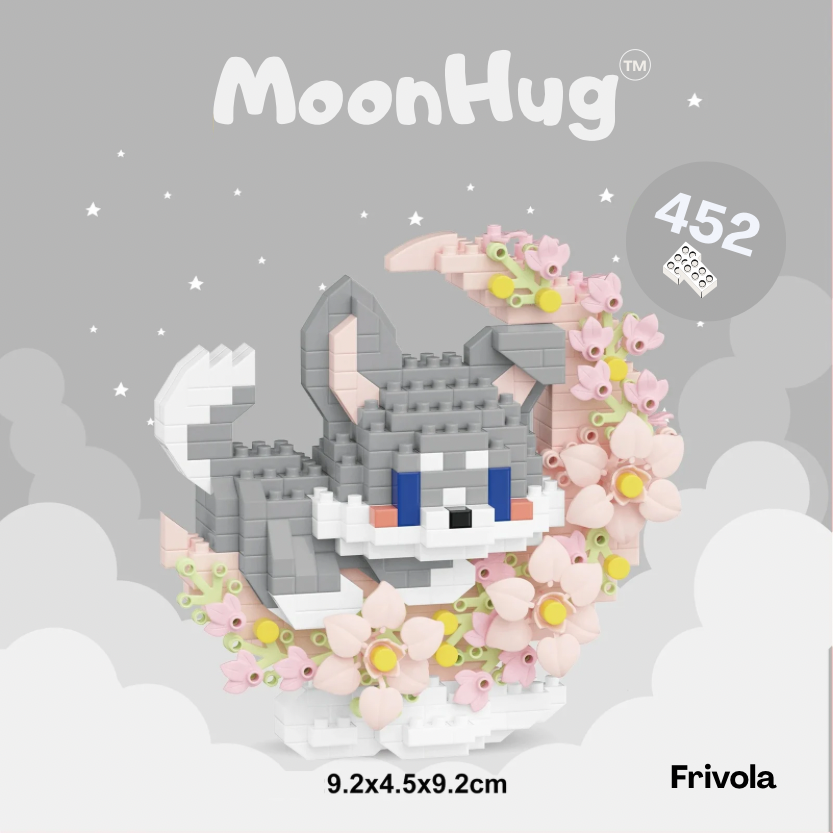 Micro Bouwblokjes Kawai MoonHug – Bouw je eigen beestje!
