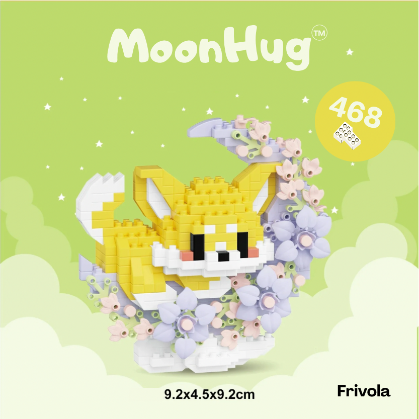 Micro Bouwblokjes Kawai MoonHug – Bouw je eigen beestje!