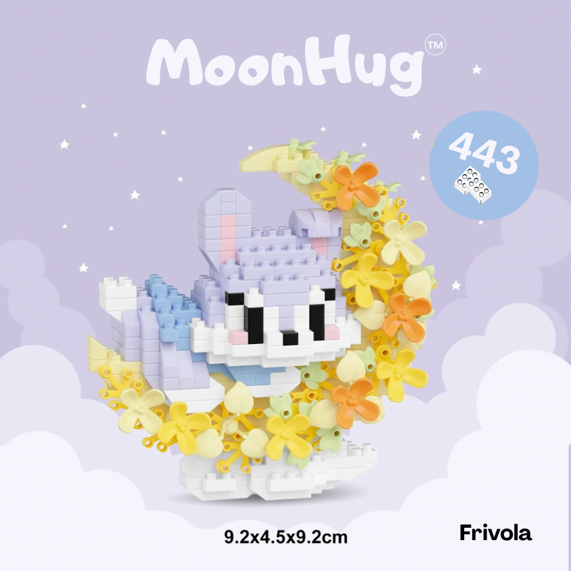 Micro Bouwblokjes Kawai MoonHug – Bouw je eigen beestje!