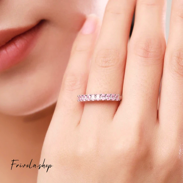 Amy - Pink Zircon Ring