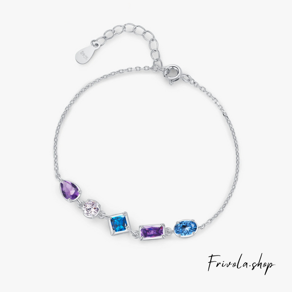 Friola - Sterling Silver Zircon Bracelet