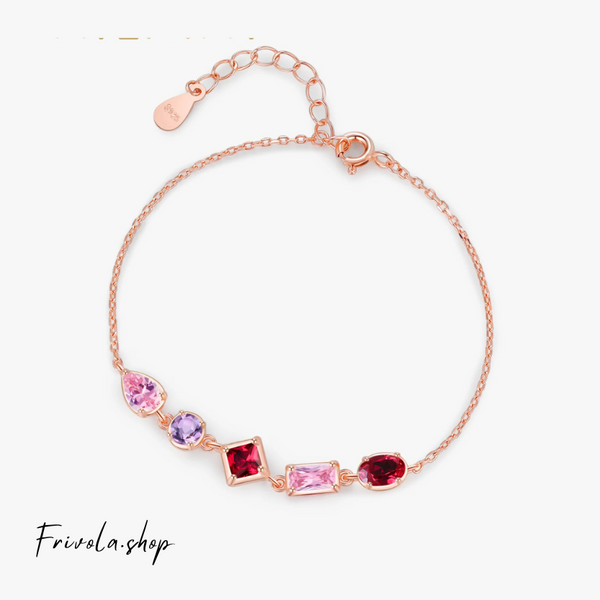 Friola - Silver Rose Gold plated Bracelet