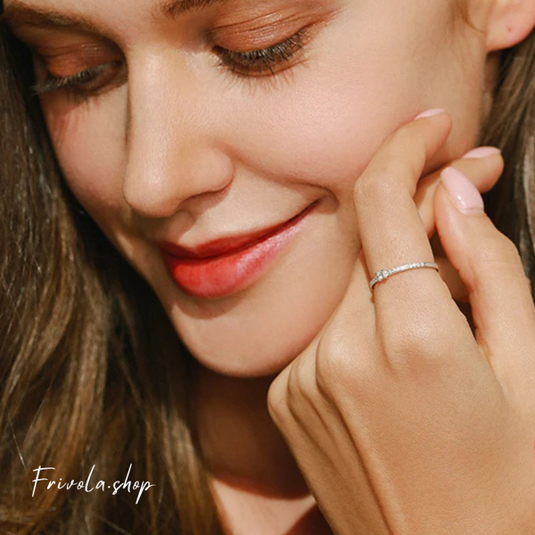Lush - Silver Zircon Ring