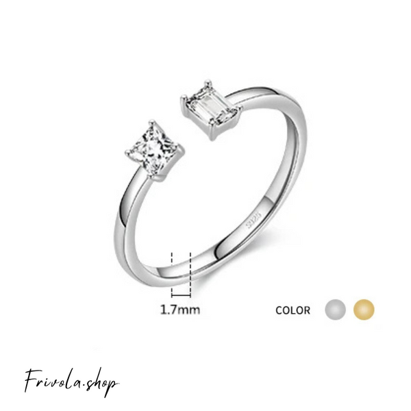 Andy - Open Sterling Silver minimalist Ring