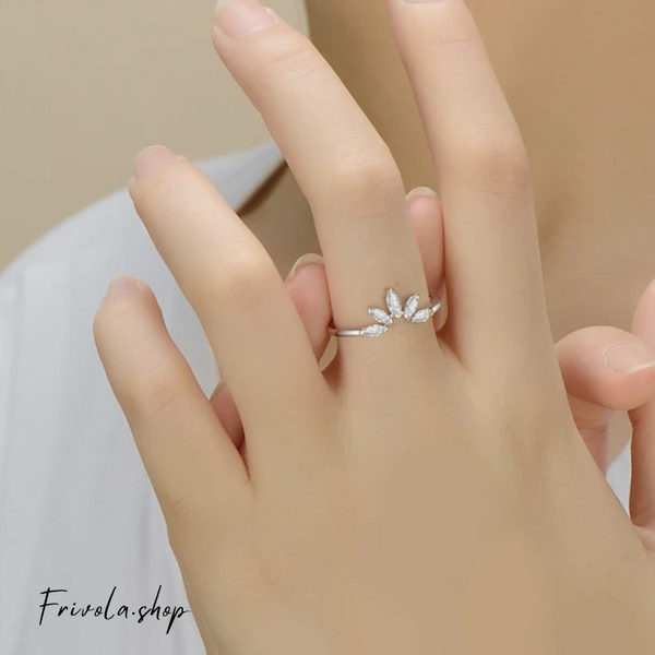 Maylin - Sterling Silver Zircon Ring