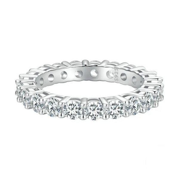 Ethania – Moissanite Eternity Ring