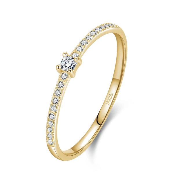 Lush - Silver Zircon Ring