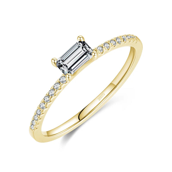 Lushina - Silver Zircon Ring