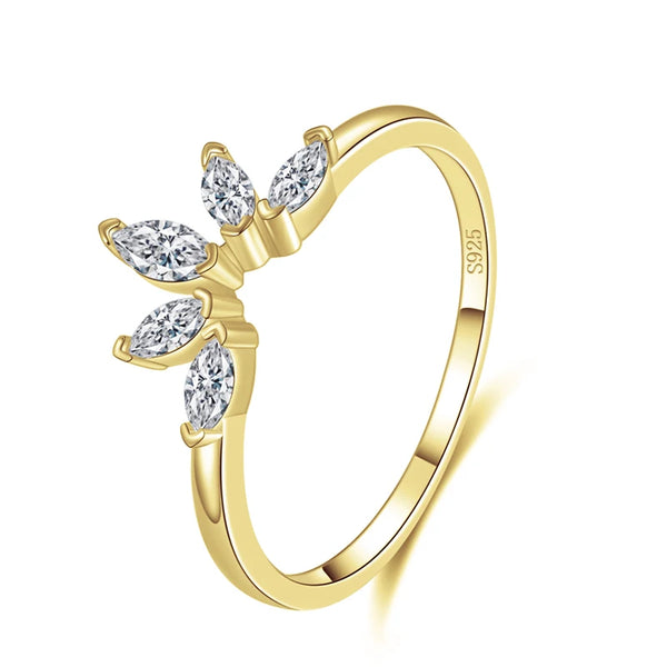 Maylin - Sterling Silver Zircon Ring