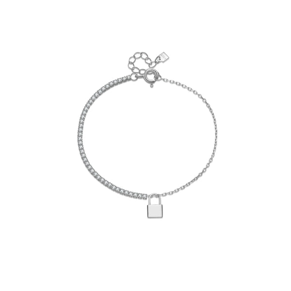 Luna Grace - Elegance Sparkle Lock Bracelet