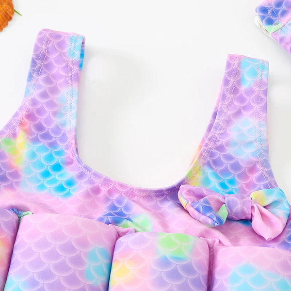 Zwempak Mermaid met drijfhulp voor kinderen