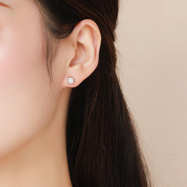 Brianne - Silver Zircon Jewelry Set