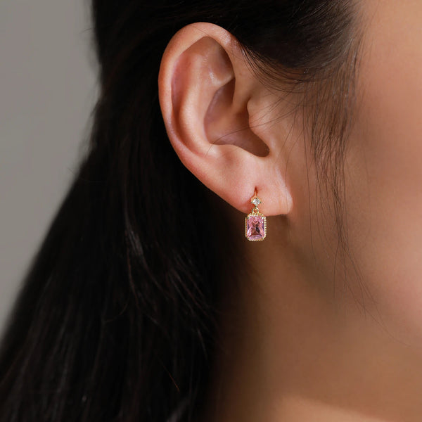 Florence - Pink Zircon Jewelry Set