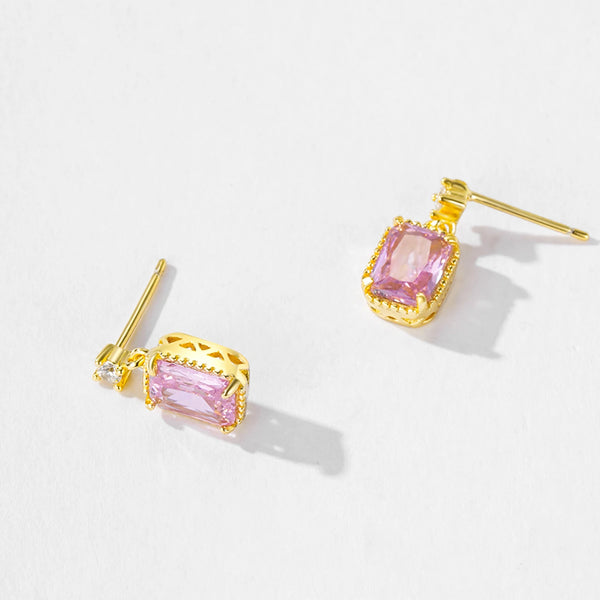 Florence - Pink Zircon Jewelry Set
