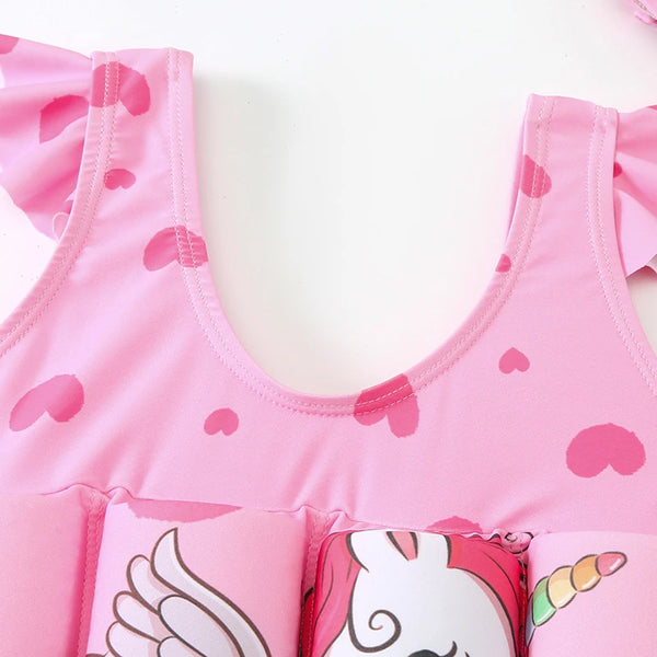 Zwempak Unicorn met drijfhulp voor kinderen