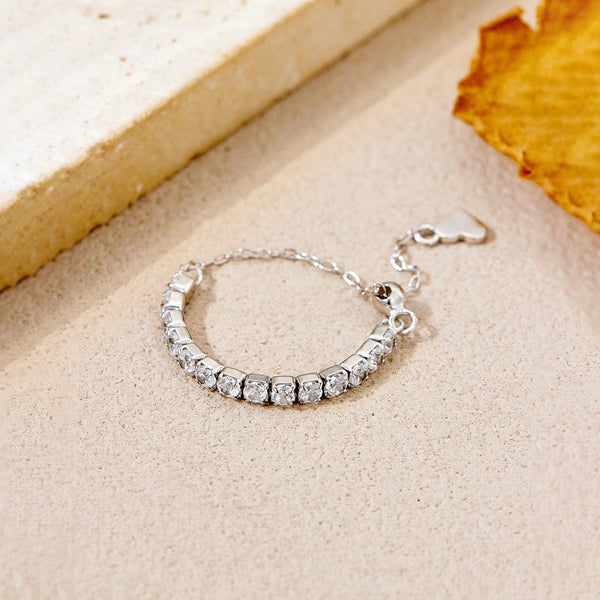 Lisa - Zircon Tennis Ring