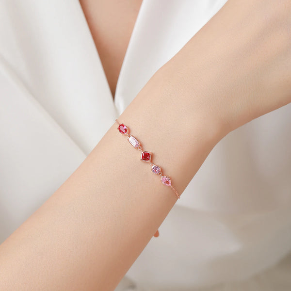 Friola - Silver Rose Gold plated Bracelet