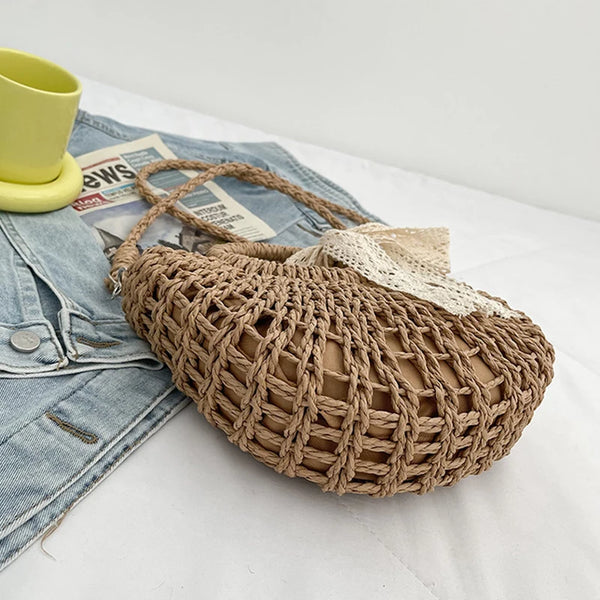 Lunes - Handmade Woven Boho Bag