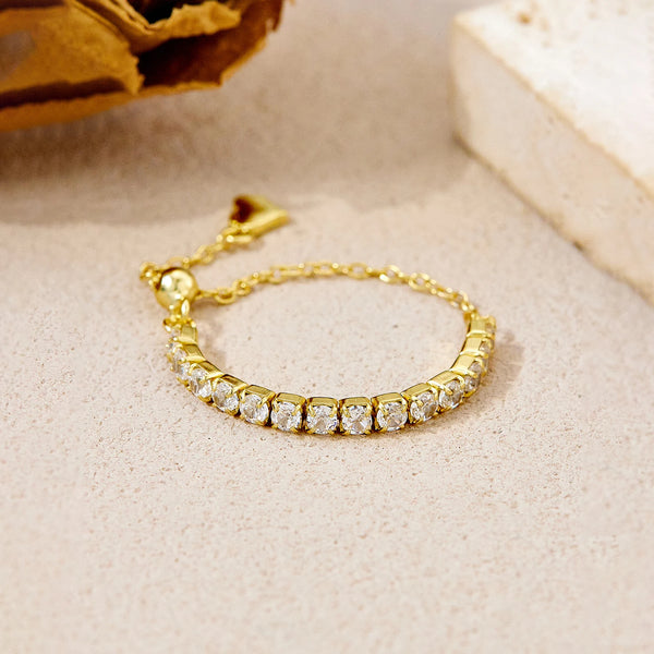 Lisa - Zircon Tennis Ring