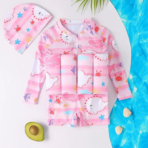 Zwemtuniek met drijfhulp voor kinderen Floaty