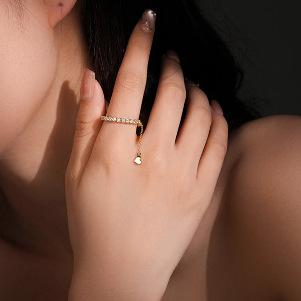Lisa - Zircon Tennis Ring